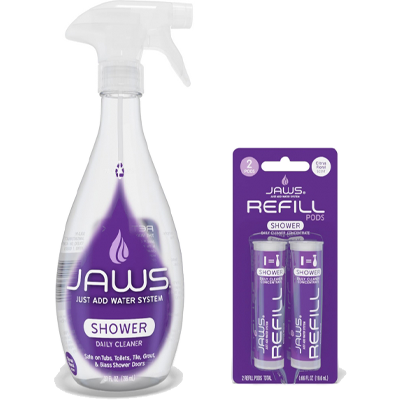 JAWS Daily Shower Cleaner Starter Kit  Just Add Water System – ROSIE ESTORE